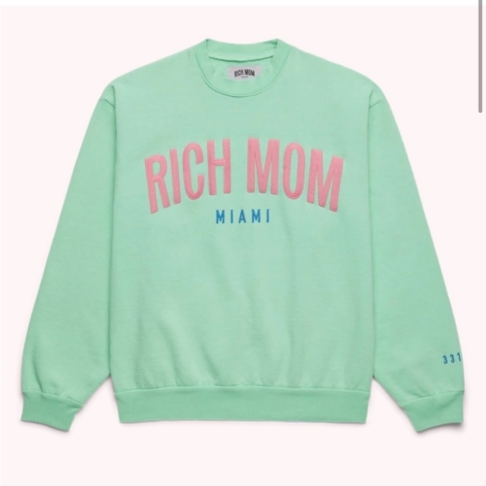 Miami Mint Green Crewneck Sweatshirt